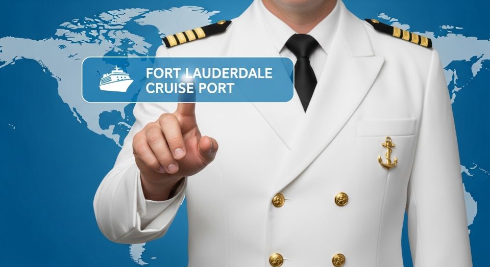 Fort Lauderdale Cruise Port Captain Bernardo Costa