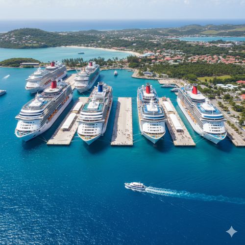 A Caribbean Cruise Port