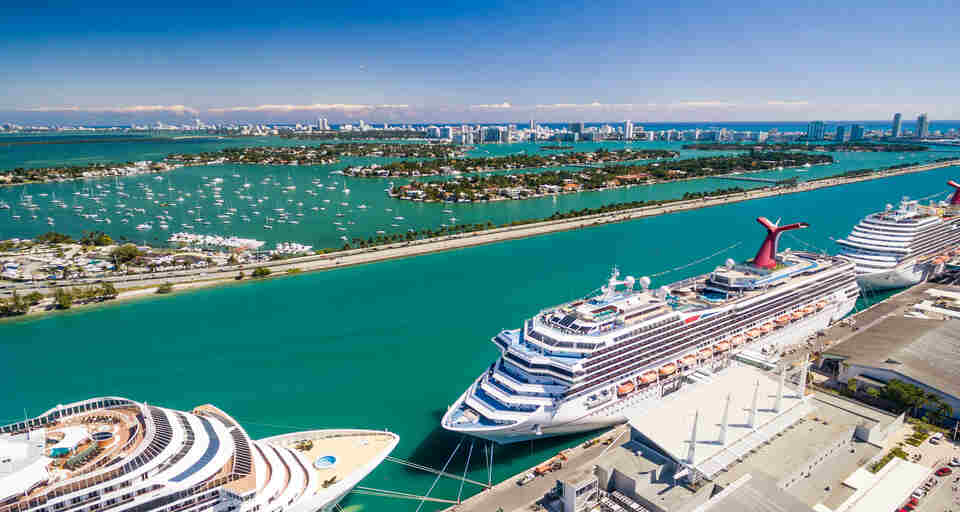 Cruise Port Miami Ships