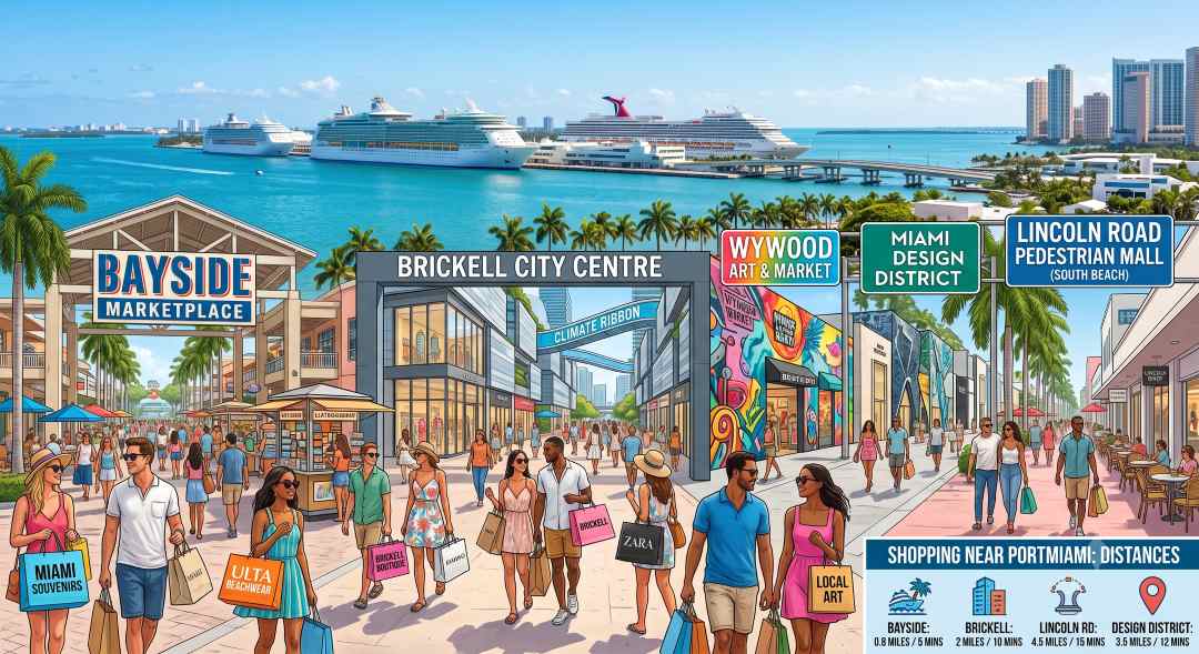 Cruise Port Miami Shopping