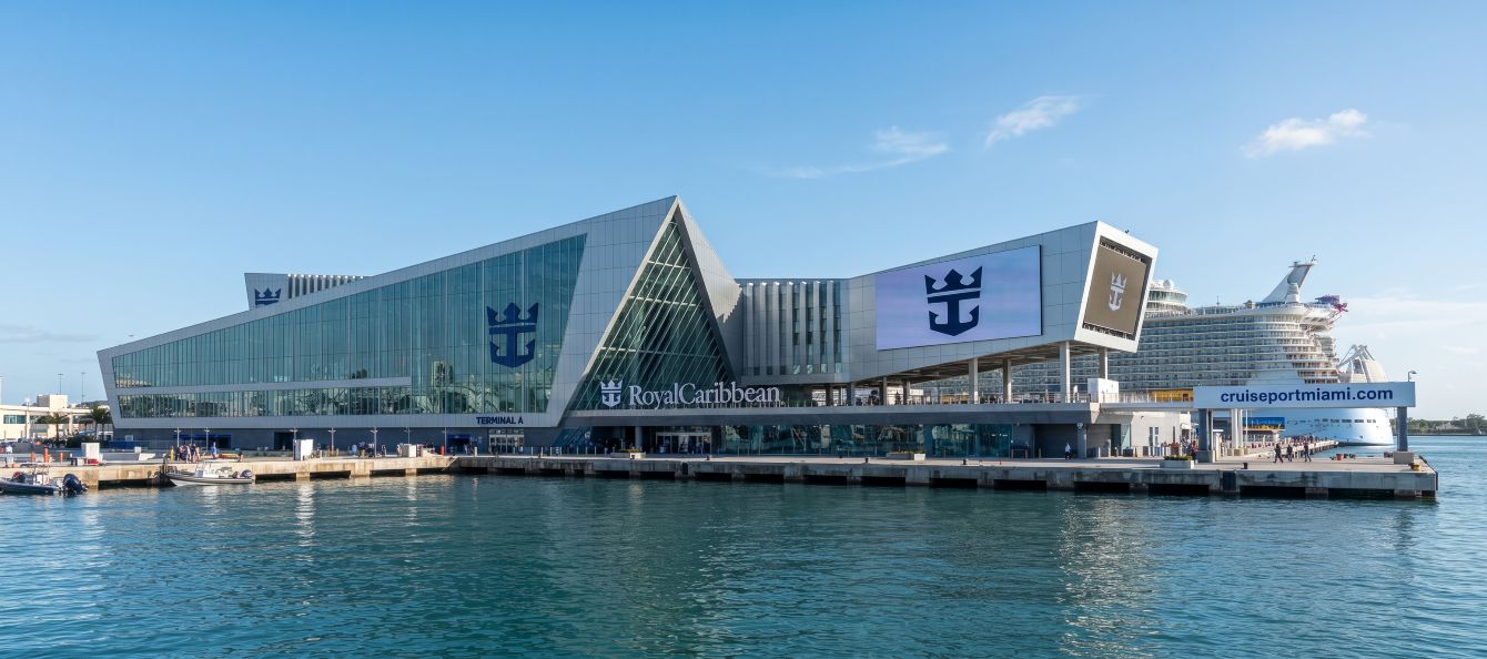 Royal Caribbean Cruise Line terminal 3 Port Miami