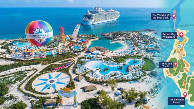 Wonder of the Seas Perfect Day CocoCay in the Bahamas Wonder of the Seas Perfect Day CocoCay in the Bahamas